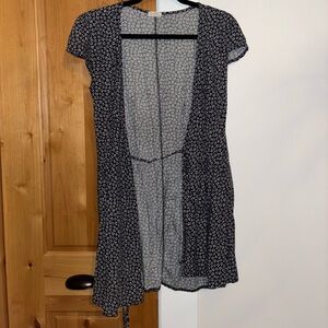 PacSun one size floral wrap dress